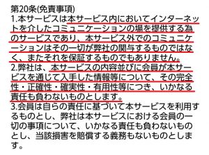 悪質出会い系アプリ「PlusLife(プラスライフ)」の利用規約1