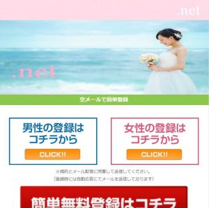 悪質出会い系サイト「.net(ドットネット)」のTOP画像
