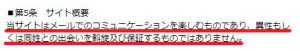 悪質出会い系サイト「レモネード」の利用規約2