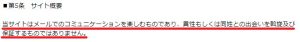 悪質出会い系サイト「Last Stage(ラストステージ)」の利用規約2