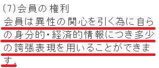 マッチモアの規約2