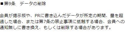 シュシュの規約4