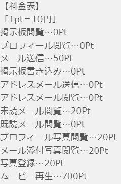 スウィートドリームの料金設定