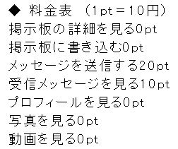 バリューの料金設定