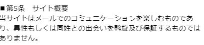 アクセスの規約2