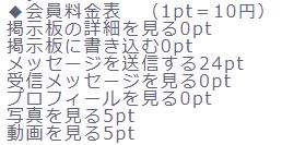 友達の料金設定