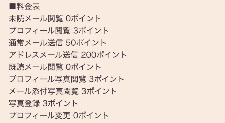 出会い パラダイス 料金表