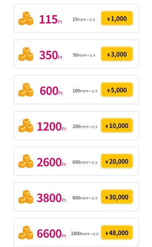 出会い アプリ ギリギリチャット 料金体系