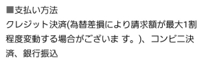 占い 救いの手 決済種別