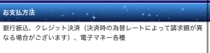 支払い方法の案内