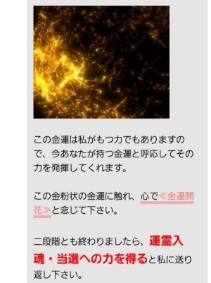 偽鑑定師からのメッセージの一部つづき