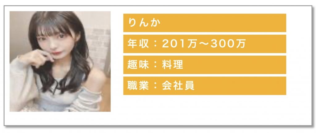 頬杖をつくリンカ