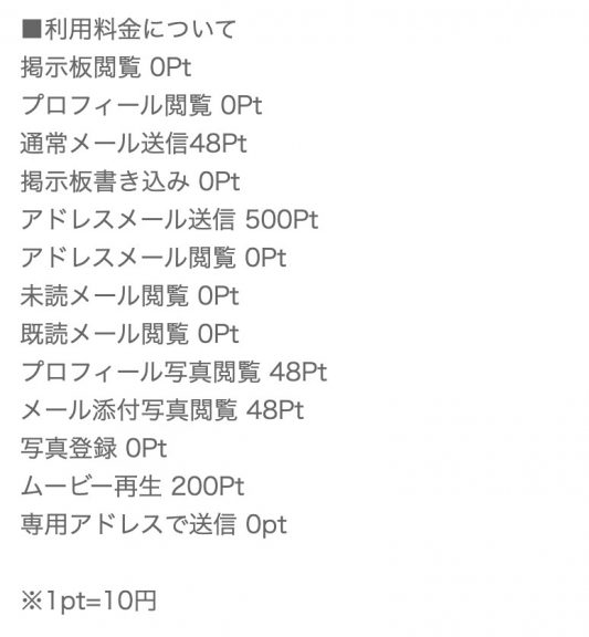 利用料金について