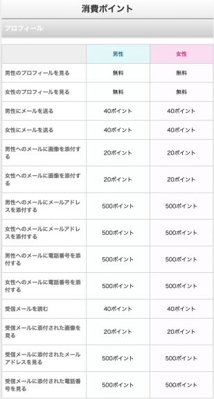 消費ポイント