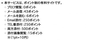 料金表